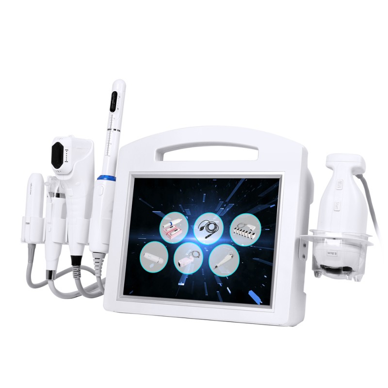HIFU6 6 in 1 4D HIFU wrinkle remover machine (Liposonic+ 4D+Radar Carving+Privacy+Detection function+RF microneedle)