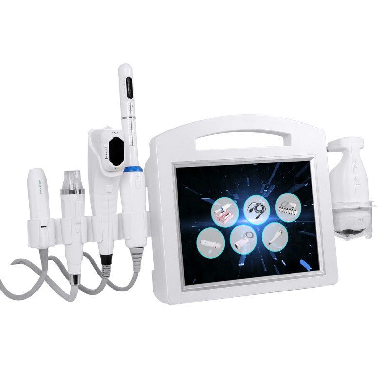 HIFU6 6 in 1 4D HIFU wrinkle remover machine (Liposonic+ 4D+Radar Carving+Privacy+Detection function+RF microneedle)