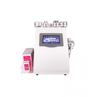 CAVI8 8 in 1 40K cavitation body slimming machine with vacuum, RF, lipolaser and photon