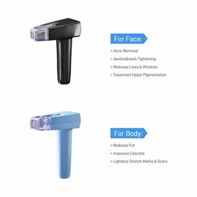 Crystallite Depth 8 gold RF microneedling machine for acne scar remoal (7.0mm depth )