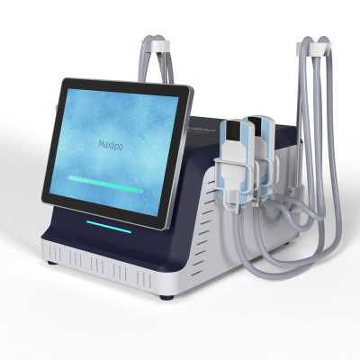 CRYO+EMS body shaping machine with 4 pads