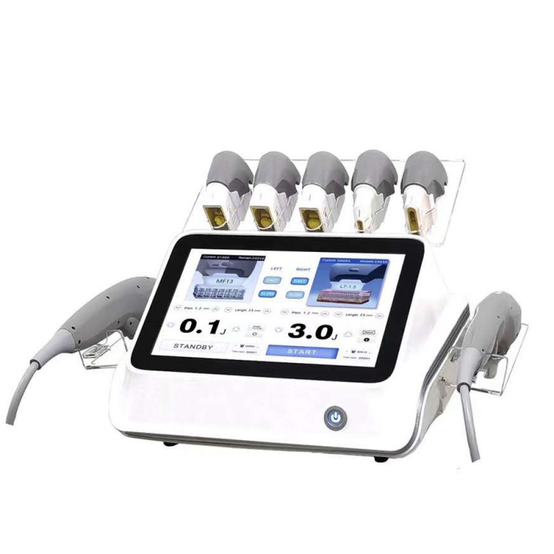 7D HIFU for face and body skin tightening with 7 cartridges