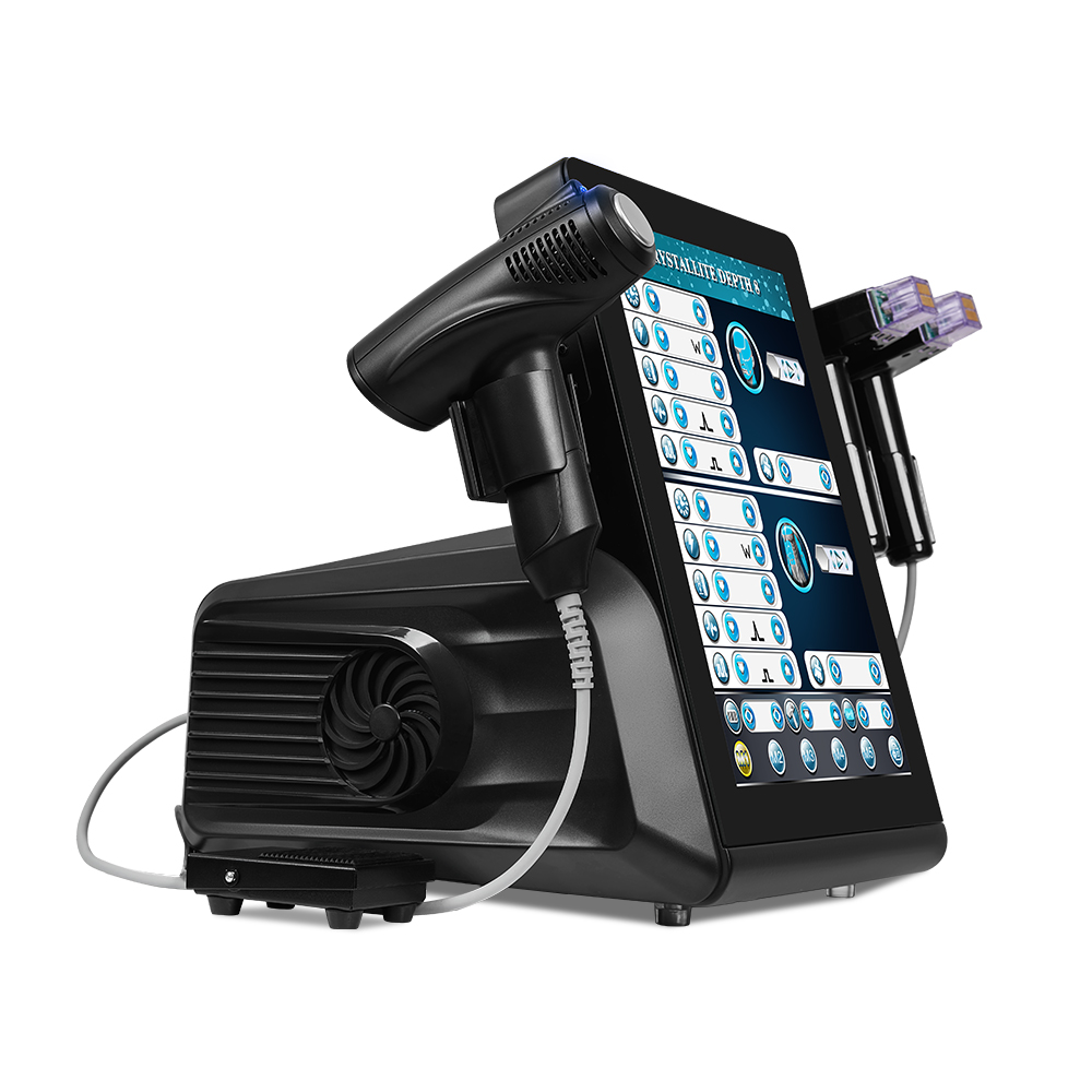 3 in 1 professional rf microneedling machine with thermage and cold hammer