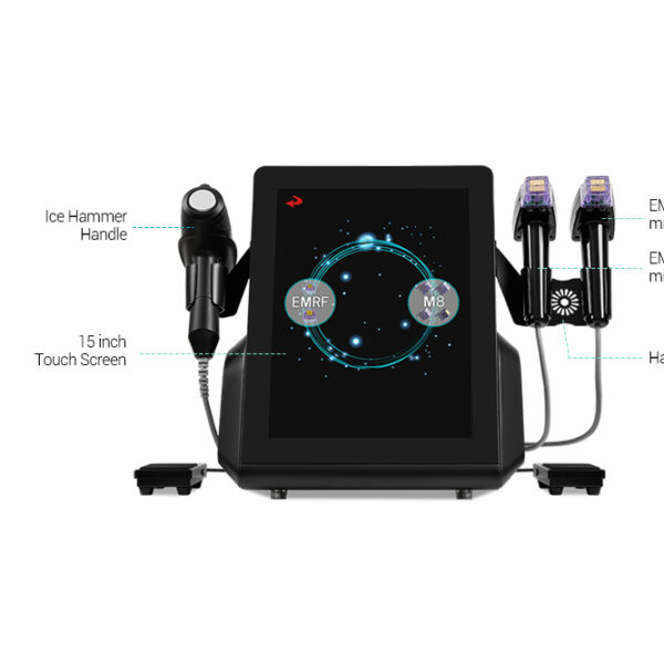 3 in 1 professional rf microneedling machine with thermage and cold hammer